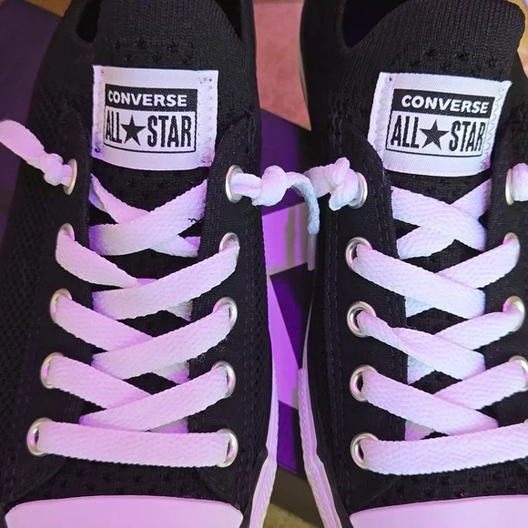 New in Box-Converse Kids (Unisex) Knit slip on-Size 2 Youth - Picture 11 of 13